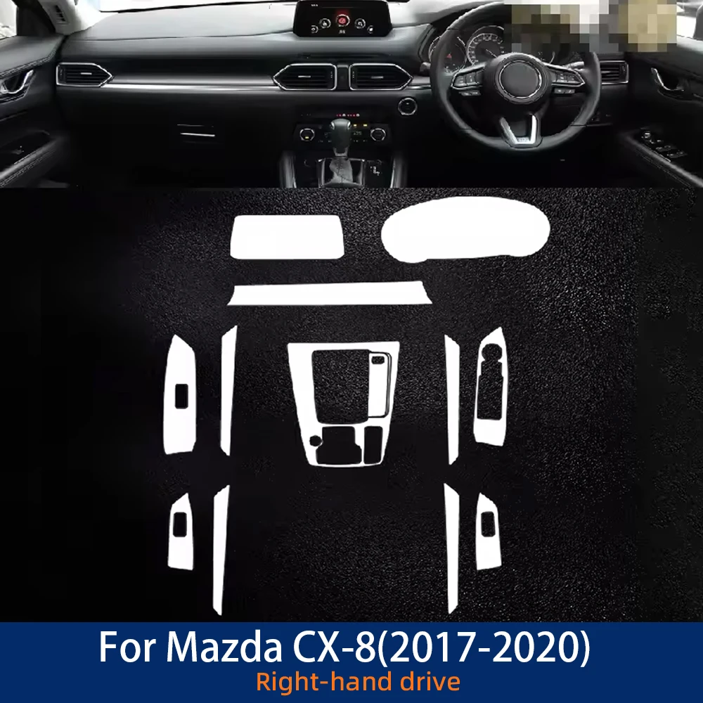 

Для Mazda CX-8 CX8 2017-2020 интерьер автомобиля коробка передач панель пленка приборная панель экран защитная наклейка пленка против царапин аксессуары