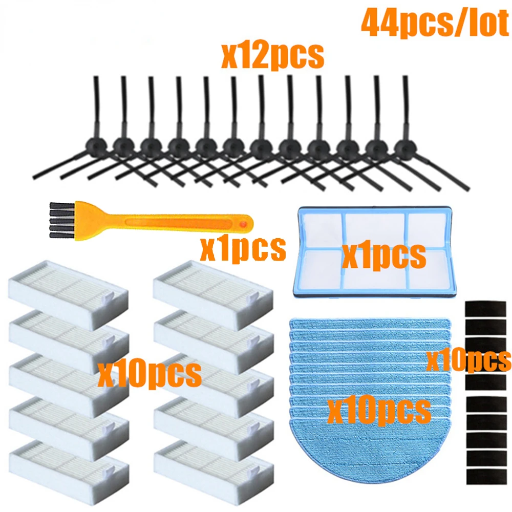 

Side Brush Hepa Filter Mop Cloth Primary Dust Filter for Ilife V50 V55 Ilife V5 V5s V3 V3s V5pro X5 V5s Pro Vacuum Cleaner Parts