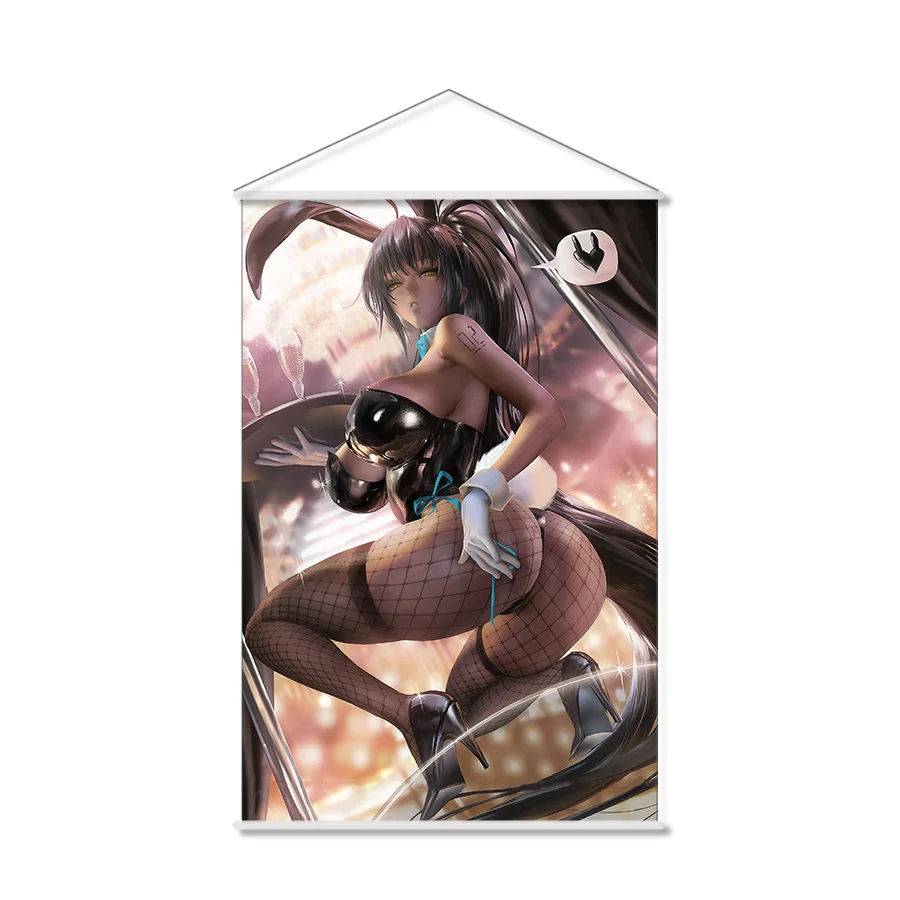 Синий архив аниме сексуальный Karin Kakudate настенный прокрутка висит плакат домашний