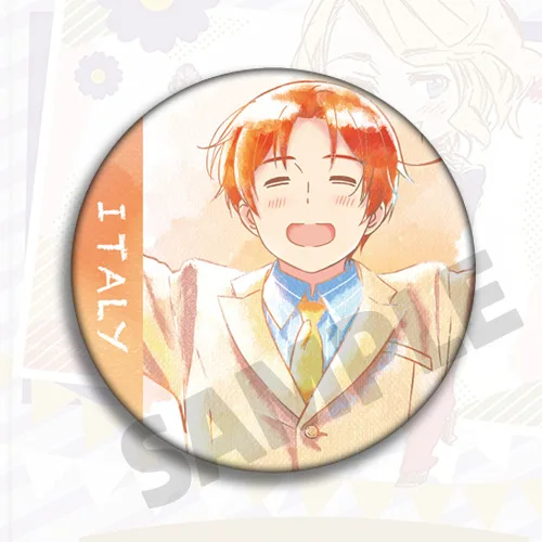 Фото Значок APH HETALIA AXIS POWER 58 мм, металлическая кнопка, значки для рюкзака №2