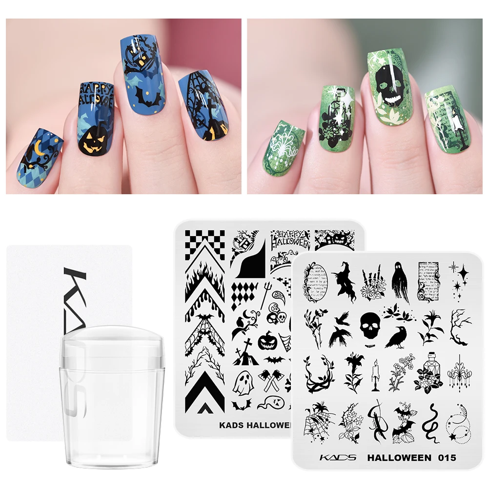 Ногтей Штамповка Польский Набор Черный Белый Штамп Печати Лак Искусство