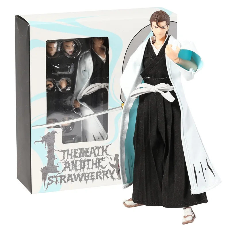 

Отличные игрушки, отбеливатель Aizen Sousuke, ПВХ экшн-фигурка, Коллекционная модель, игрушка, декоративная кукла