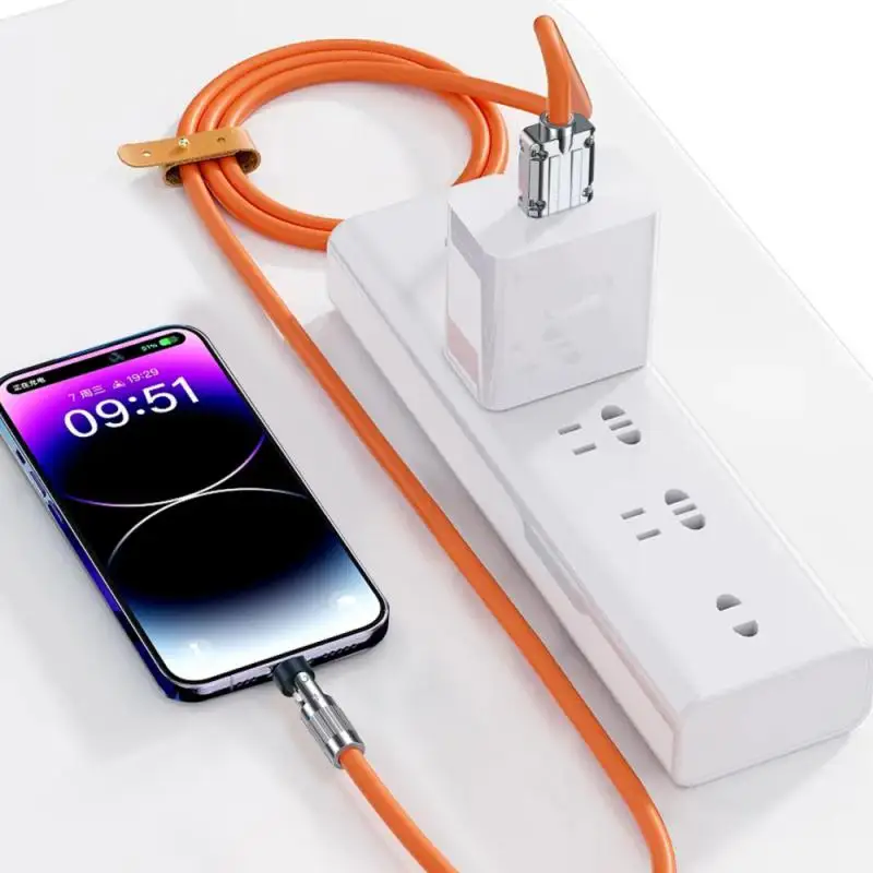 

540 Degree Rotation Magnetic USB Type C Cable 120W Fast Charging For Huawei Micro USB Magnet Charger Cable IPhone Samsung Xiaomi