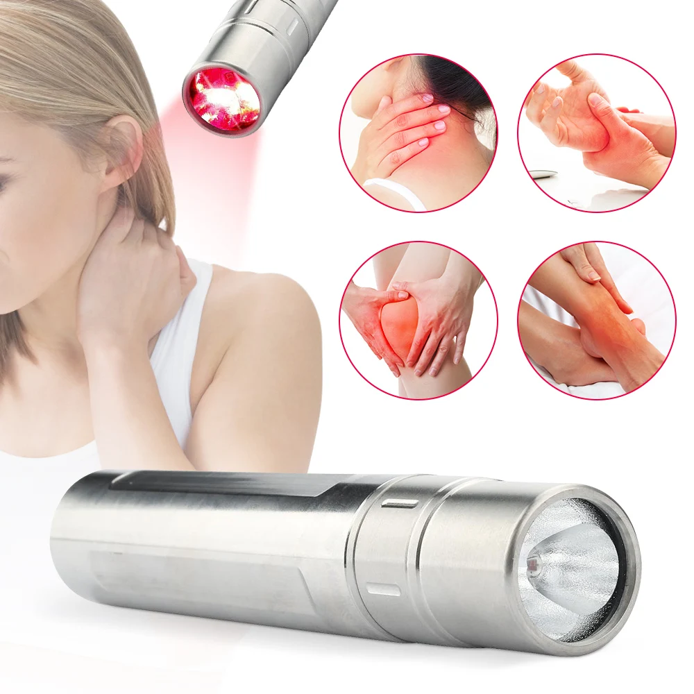 

Red Light Therapy Lamp LED Infrared Light Therapy Pen 850nm Infrared 660nm Soft Scar Wrinkle Removal Treatment Acne Laser Pen