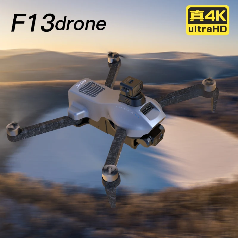 Квадрокоптер Sky Fly JHD SF13 F13 RC с GPS и бесщеточным Мотором 4K для фотосъемки видео 4-осевой самолет 360 обход препятствий Квадрокоптер подарки