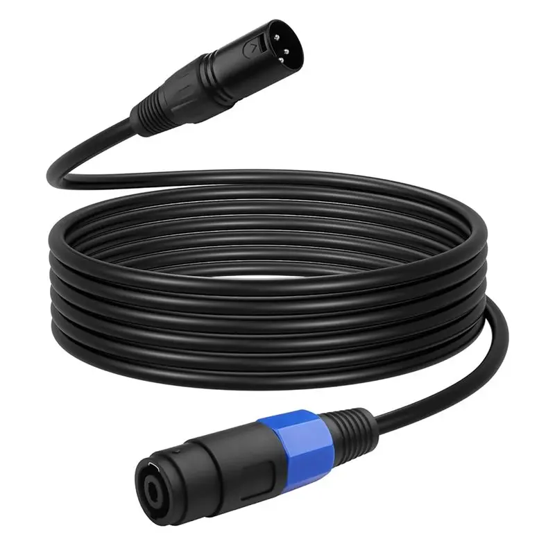 Фото Кабель A25P XLR (мужской) - Speakon (женский) для акустических систем - для усилителей, профессиональных DJ-систем, PA-систем, с технологией Twist Lock №1