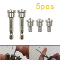 5pcs magnetic positioning drywall screwdriver bit 2550mm 14 inch hex shank nutdriver anti skid batch head woodworking tool