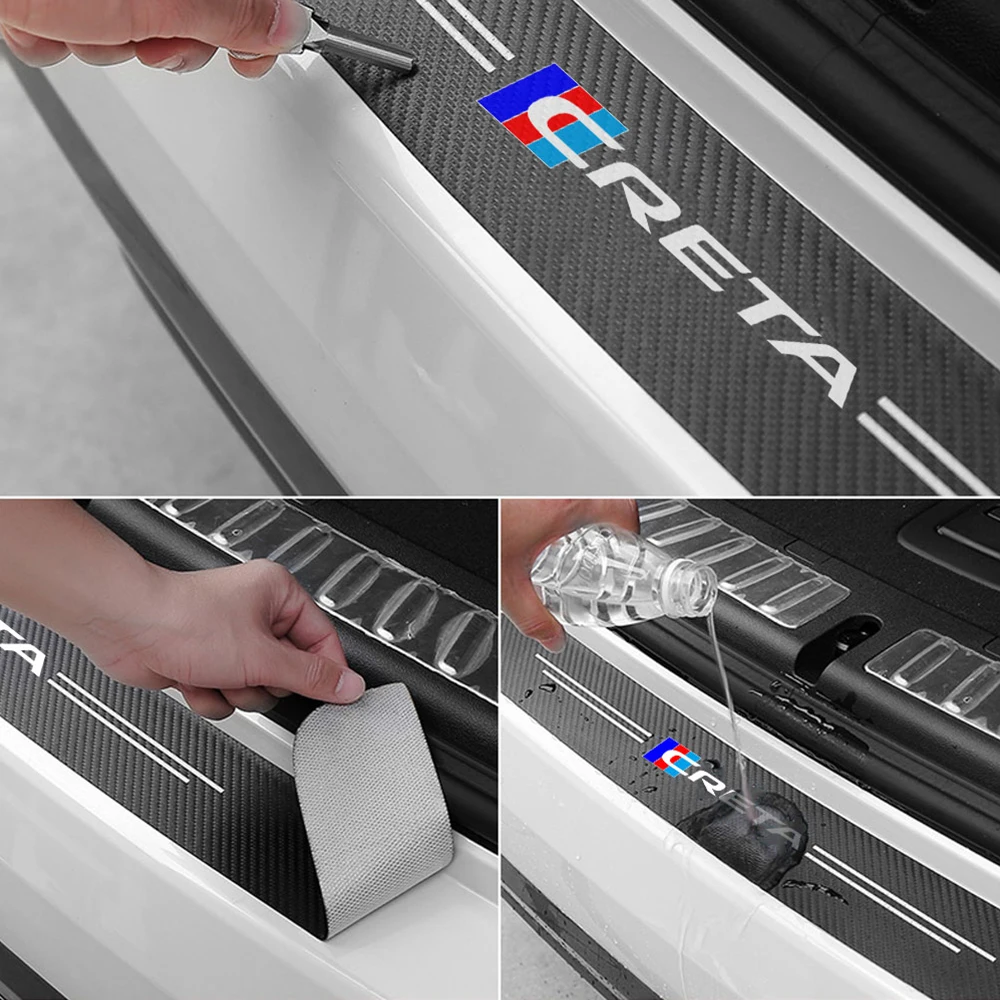 Декоративные наклейки на багажник Hyundai creta ix25 2014-2019 2020 дюйма 1 шт. - купить по