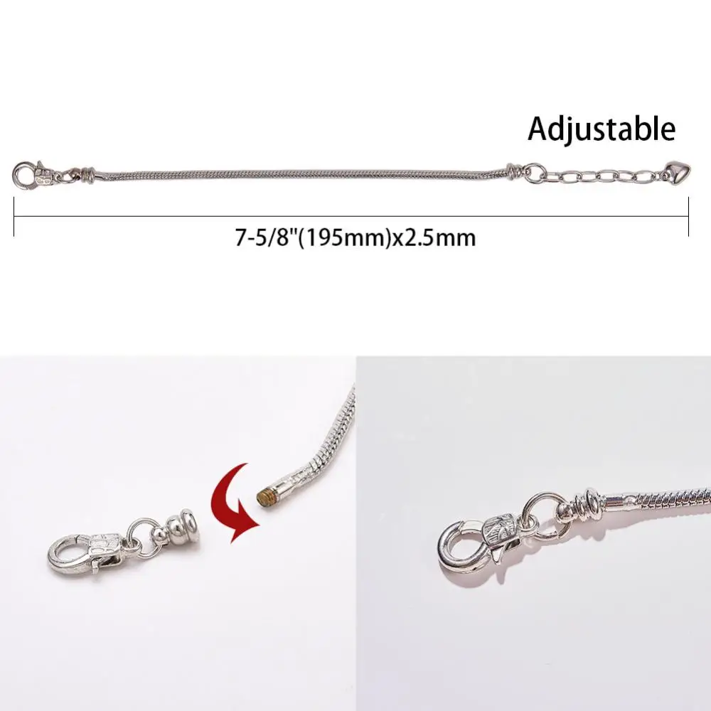 DIY Beading Bracelet Making Set Tibetan Style Alloy Resin Beads Pendants Accessories For Jewelry Making Crafts Children Gifts