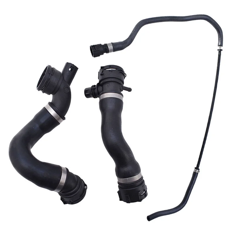 

3Pcs Car Upper Lower Coolant Radiator Hose for-BMW E90 E91 E92 325I 330I 330Xi 2006 328I 328Xi 17127618510 17127531581