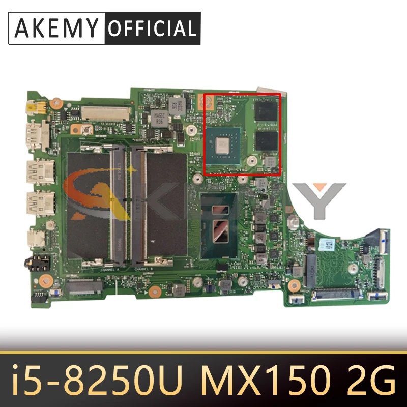

ER5EA MAIN BOARD For ACER Acer Swift 3 SF315-52 SF315-52G Laptop Motherboard With i5-8250U MX150 2G-GPU 100% Tested NB.GZA11.002