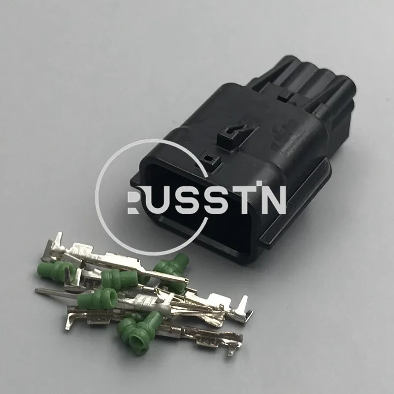 

1 комплект, 8-контактный автомобильный радиолокационный кабель, автомобильный водонепроницаемый разъем для Honda 7282-2148-30 7283-2148