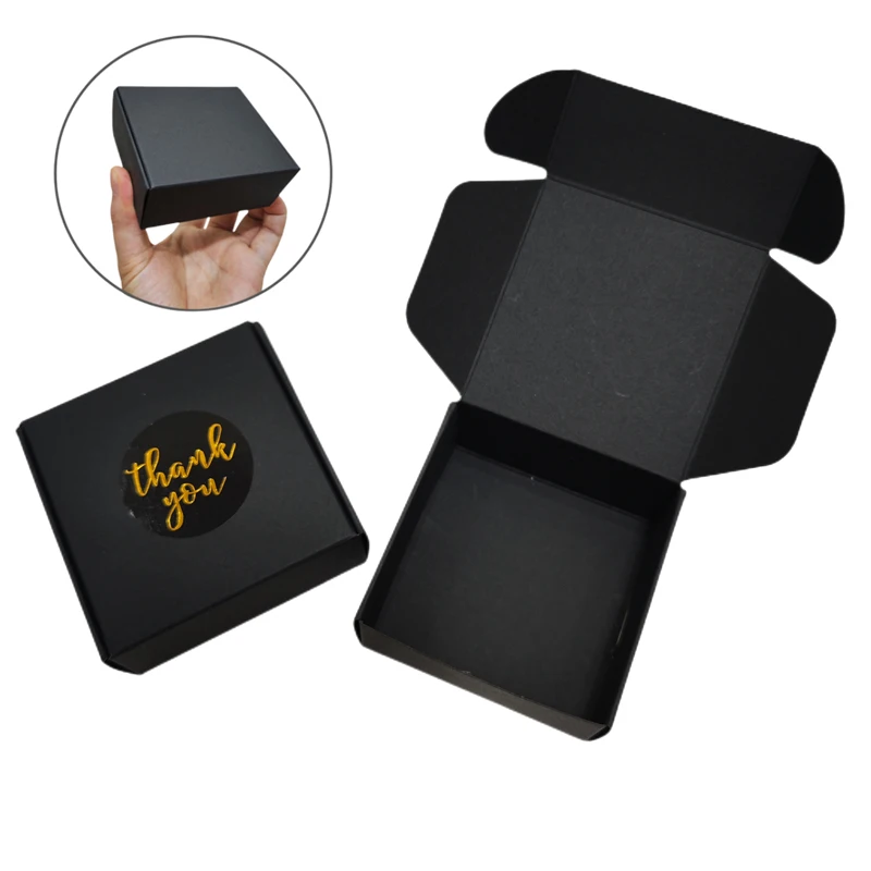 10 шт./партия маленькая Подарочная коробка с надписью Thank You |