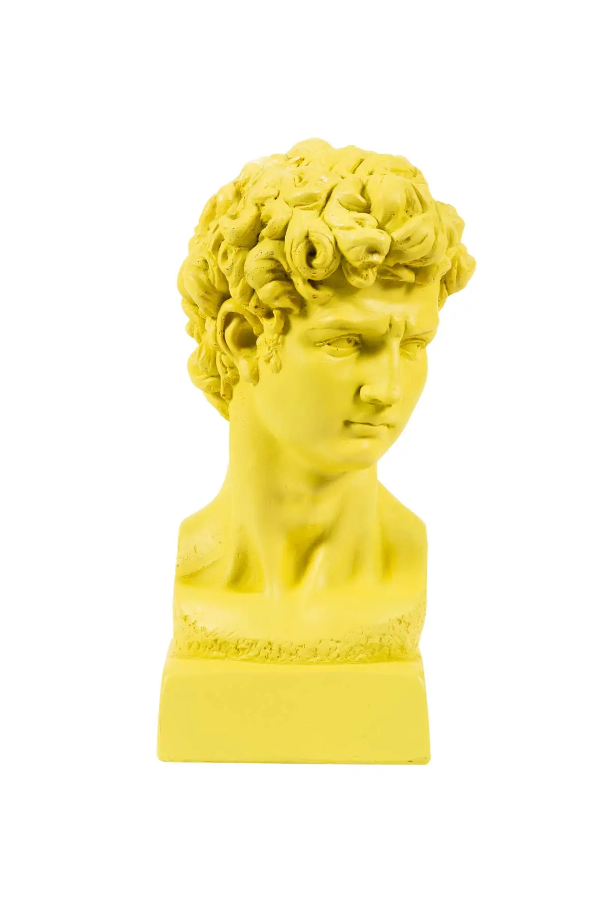 

Желтый бюст David, Модель брелок с орнаментом Bibelot