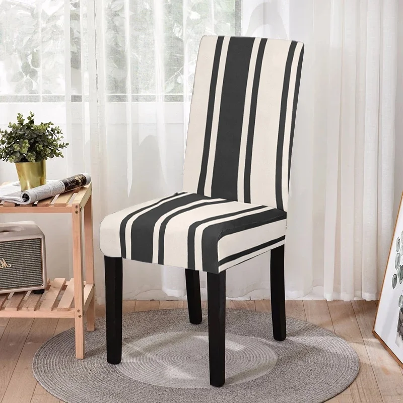 

Яркие полосы, эластичный Чехол для стула, чехол для стула, чехлы для свадьбы, банкета, столовой