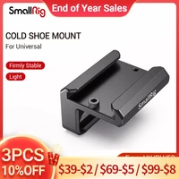 smallrig cold shoe mount for rigsl bracketssmallrig camera cage cold shoe plate to mount microphoneflashled light 2736