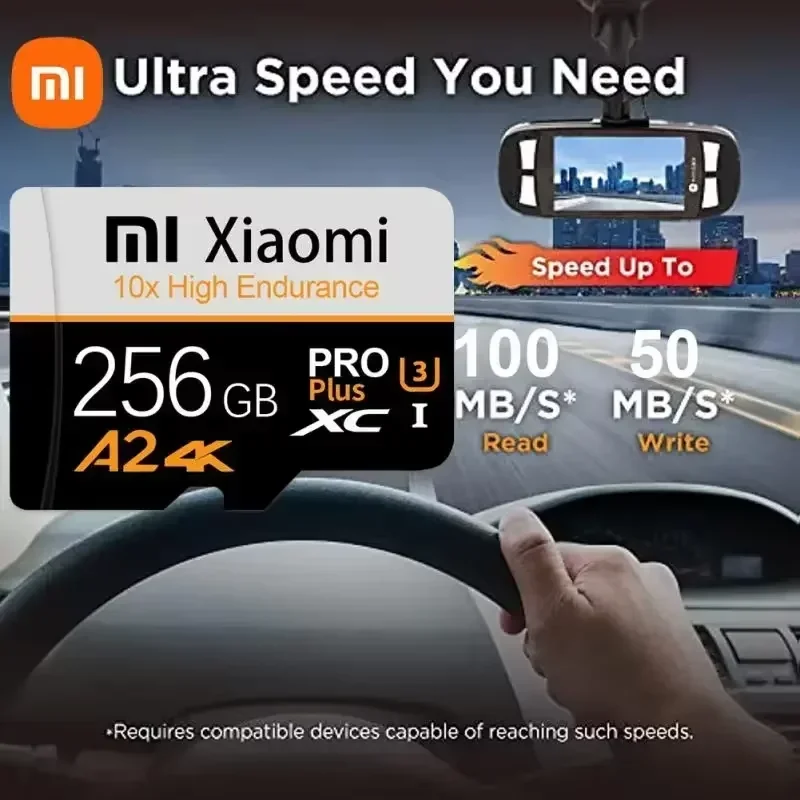 Фото Стабильная карта памяти Xiaomi 2 ТБ, TF-карты, Micro TF, SD-карты, 1 ТБ, скорость 512 ГБ, A2, 256 ГБ, V60 для Android / мобильных устройств / камер №4