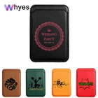 Защитный чехол с бесплатным логотипом для iphone 12 Pro Max Mini Magsafing card, Модный магнитный держатель для карт для iphone 12Pro 13 pro max, 1 шт.