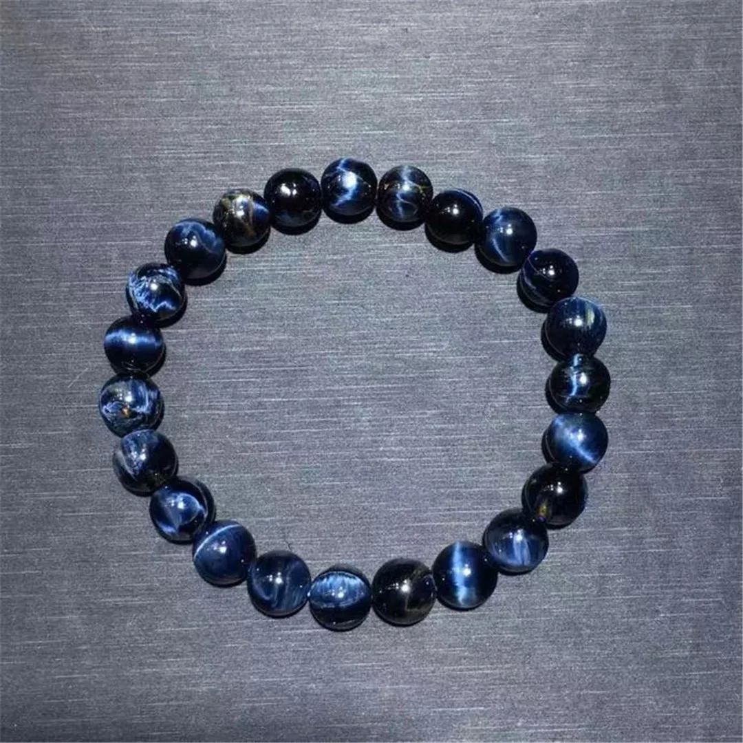 

Браслет из натурального синего камня, 8 мм