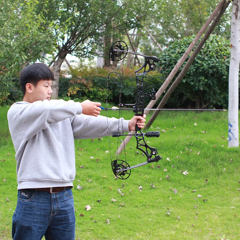 

M128 Composite Pulley Bow And Arrow 30-70 Lbs Adjustable Archery Bow 340FPS Arrow Speed For Outdoor Hunting Shooting