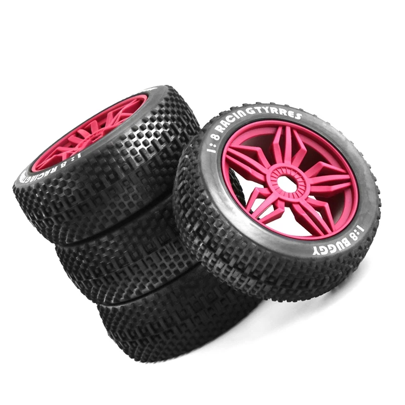 

116 мм, масштаб 1/8, радиоуправляемая модель, 17 мм, шестигранные радиоуправляемые колеса и шины для ARRMA Typhon Redcat шины для багги VRX HPI HSP