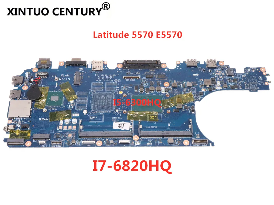 

Материнская плата для dell Latitude 5570 E5570 ADP90 LA-C841P 0CHM56 CHM56 SR2FU CN-0CHM56 DDR4