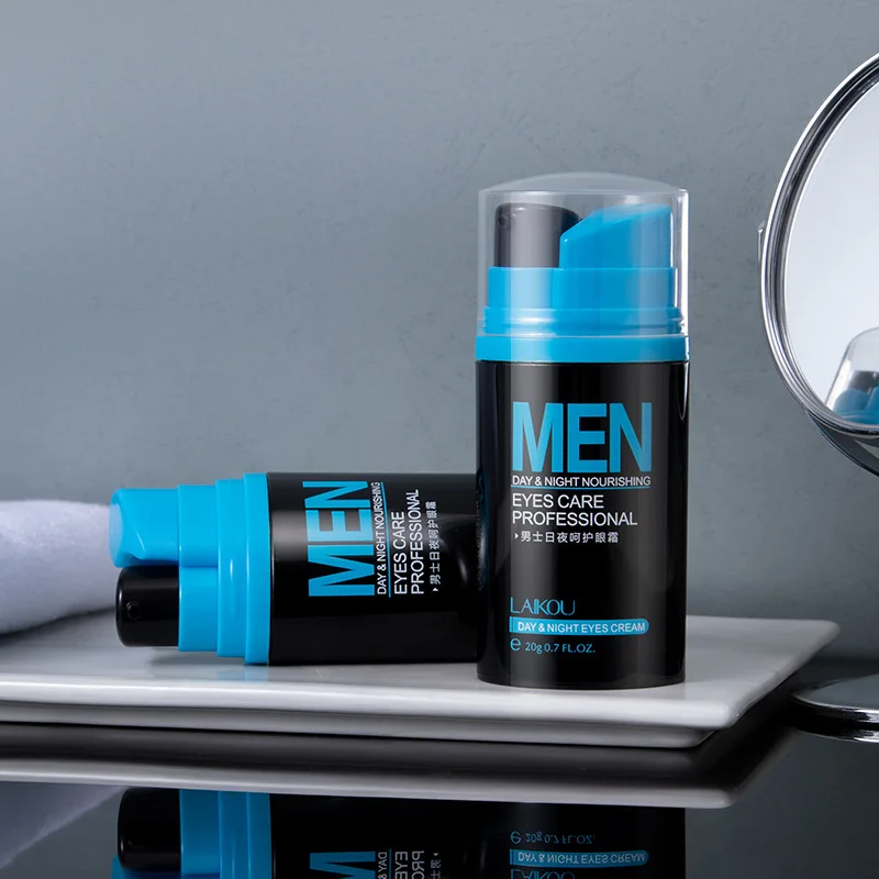 Мужской крем для глаз "Устранение темных кругов и отеков, сглаживание морщин, уход за тонкой кожей вокруг глаз" 20 мл.