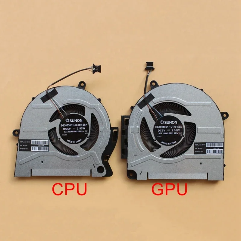 Новый охлаждающий вентилятор для ноутбука HP Envy 17-CH 17t-CH 17-CH0003CA 17M-CH0013DX TPN-W148 M45786-001 DC5V