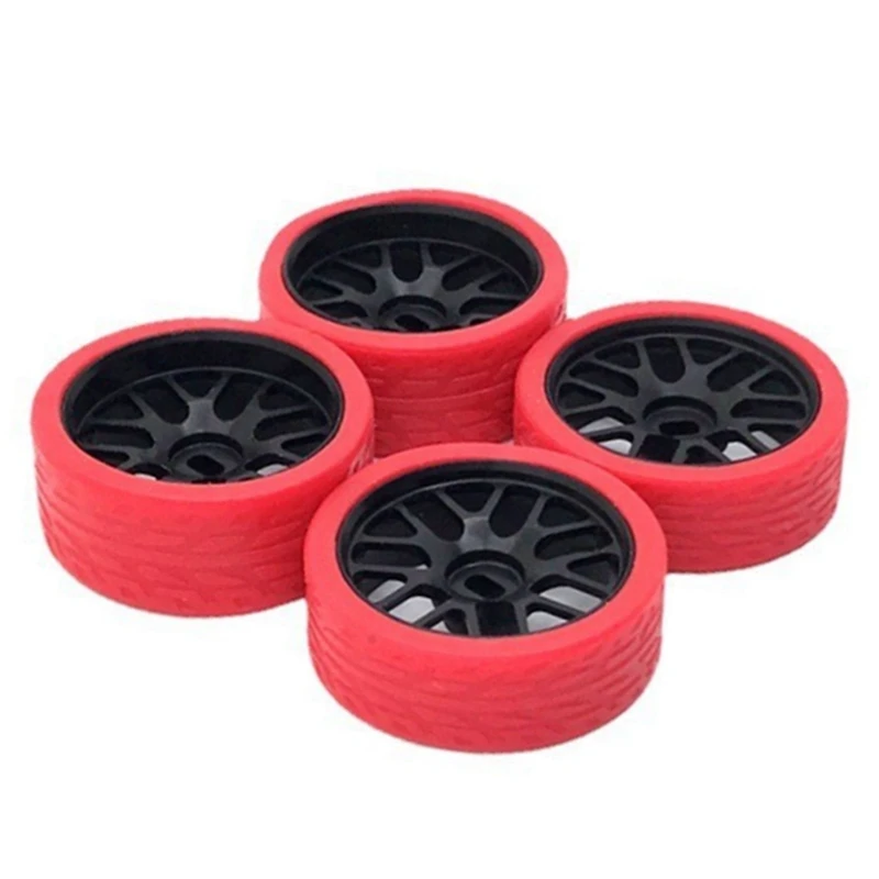 

Metal Wheel Rim Pattern Racing Tire Tyre 2 Narrow 2 Wide For Wltoys 284131 K989 K969 Mini-Z Mini-Q 1/28 RC Car