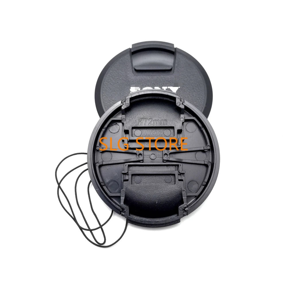 Передняя крышка объектива с центральным зажимом для камеры Sony + логотипом SLR