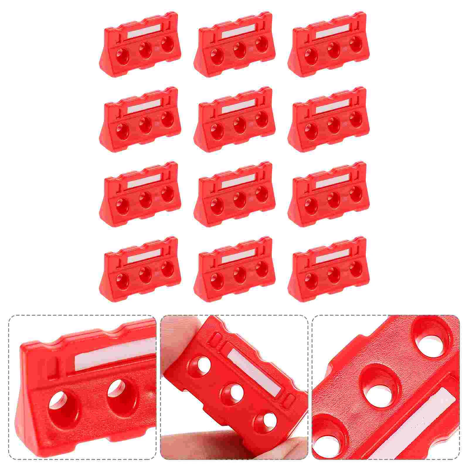 

24Pcs Traffic Barricade Simulation Traffic Signs Early Teaching Cognitive Toys