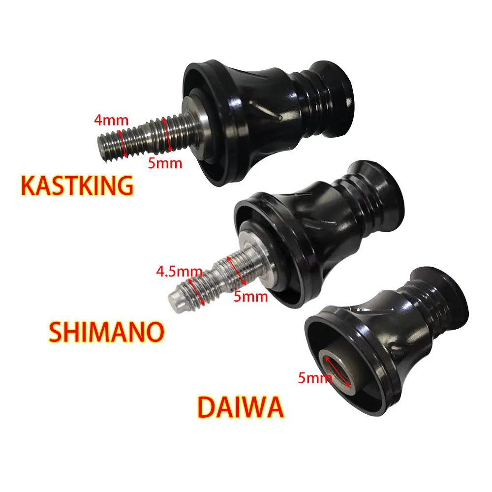 Фото Рукоятка для рыболовных катушек из углеродного волокна для DAIWA/SHIMANO/KastKing/Mastake/Kingdom, сменная рукоятка для рыболовных катушек №3