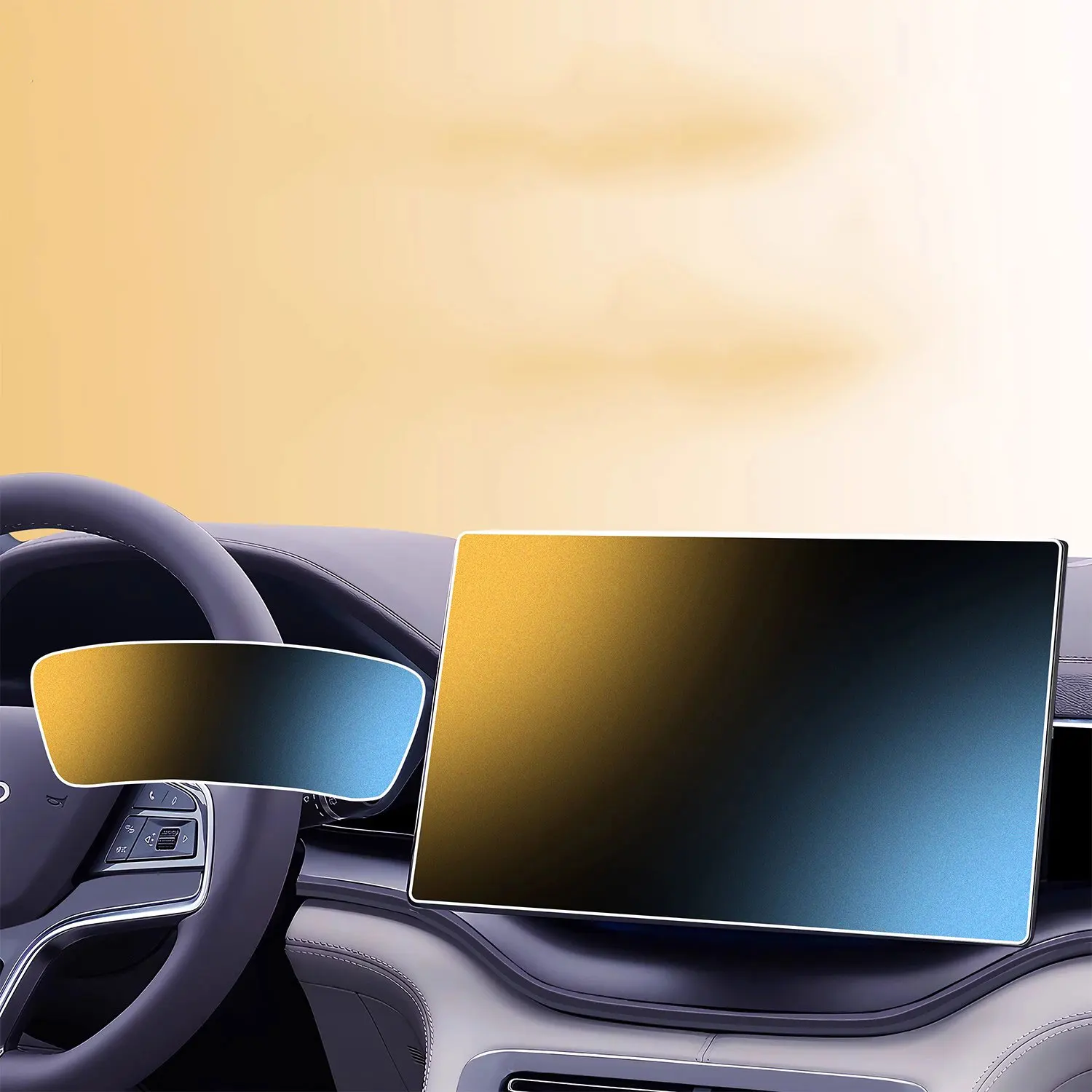 

2 шт. для BYD Seal U dm-i 2024 2025 15,6-дюймовый автомобильный GPS-навигатор и спидометр Защитное стекло из закаленного стекла