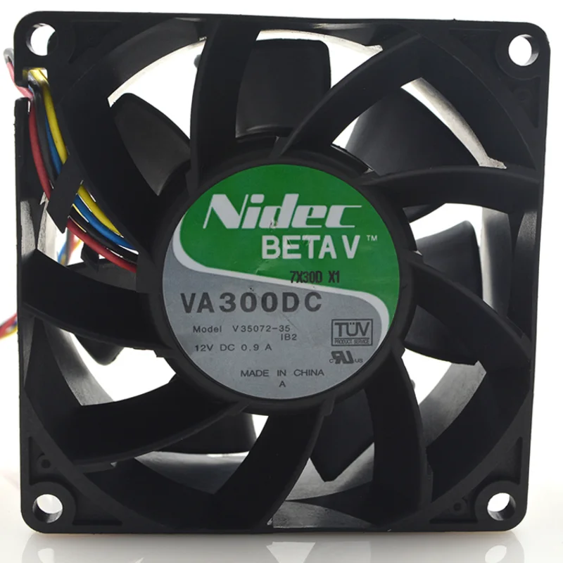 Новый вентилятор охлаждения для Nidec BETAV VA300DC V35072-35 12V 0.9A 8cm 8038 для IBM вентилятор шасси 80 × 80 × 38 мм
