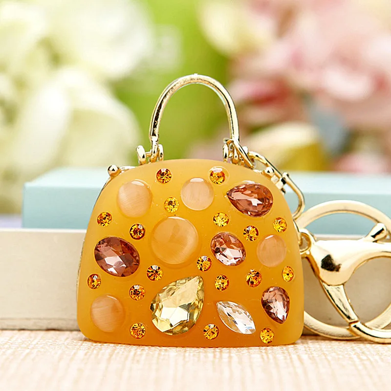 Креативная металлическая женская сумка с подвеской