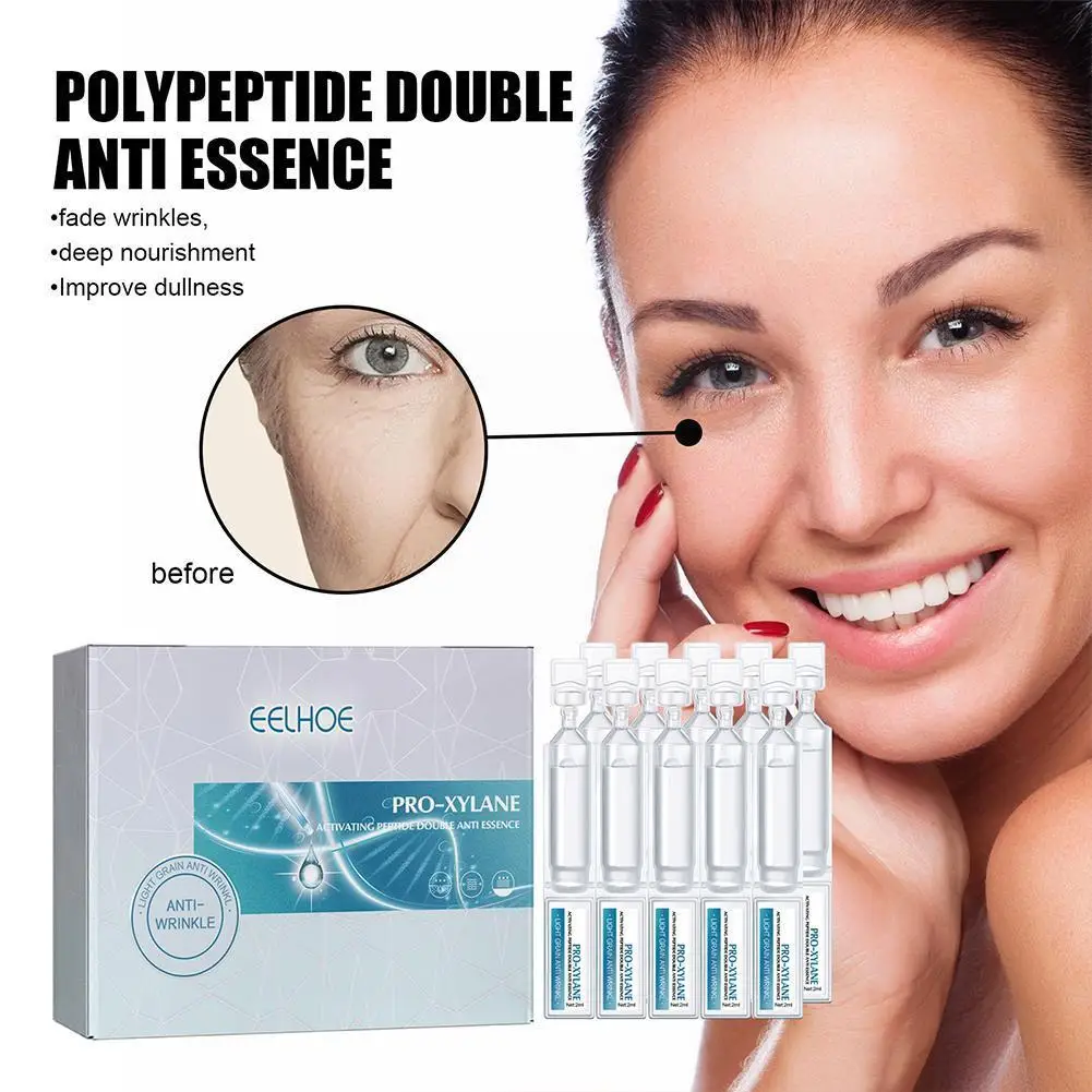 

Эссенция для лица против морщин, сыворотка для лифтинга, для тонких линий, антивозрастное средство для удаления темных точек, увлажнение, Ос...