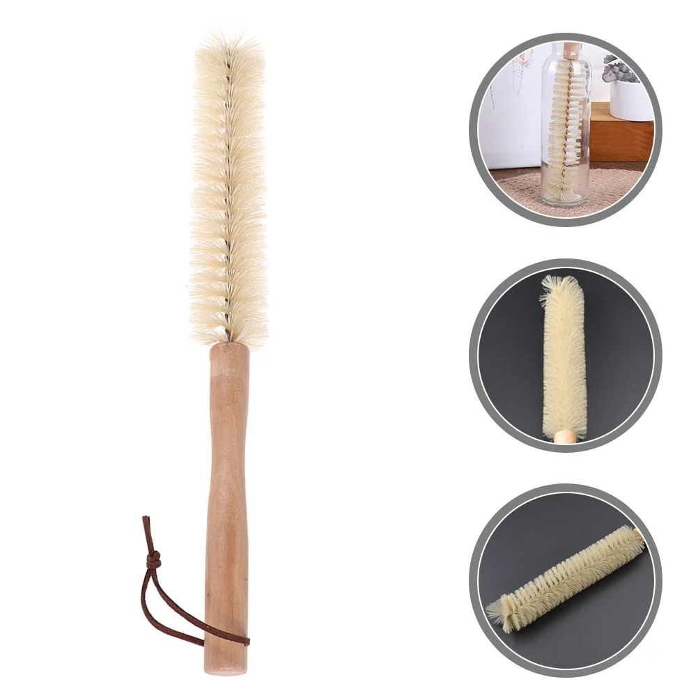 

Brush Bottlecleaning Cleaner Neck Wooden Water Baby Scrubber Narrow Handled Handle Cupsflexibleglass Glassware Scrub Whiskey