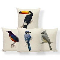 goldfinch macaw cushion cover nordic style hotel childrens pillowcase