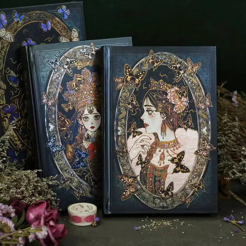 Винтажный блокнот B6 твердый переплет 128 страниц | AliExpress