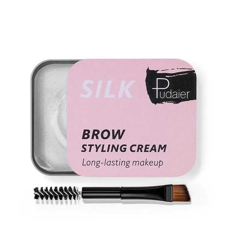 

New 3d Feathery Brows Makeup Gel Cream Soap Brows Kit Tint Eyebrow Long Shaping Pomade Cream Eyebrow Lasting Lift Enhancer A8p5