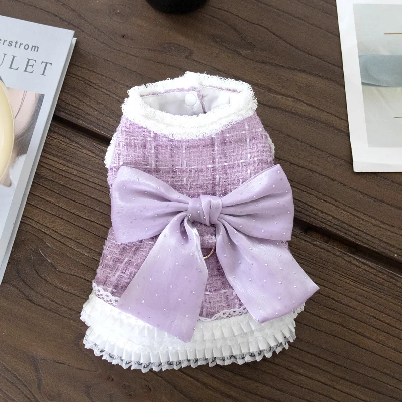 

Dog Dresses for Small Dogs Winter Puppy Clothes Poodle Chihuahua Yorkshire Pomeranian Shih Tzu Dog Clothing Coat Dog Costumes