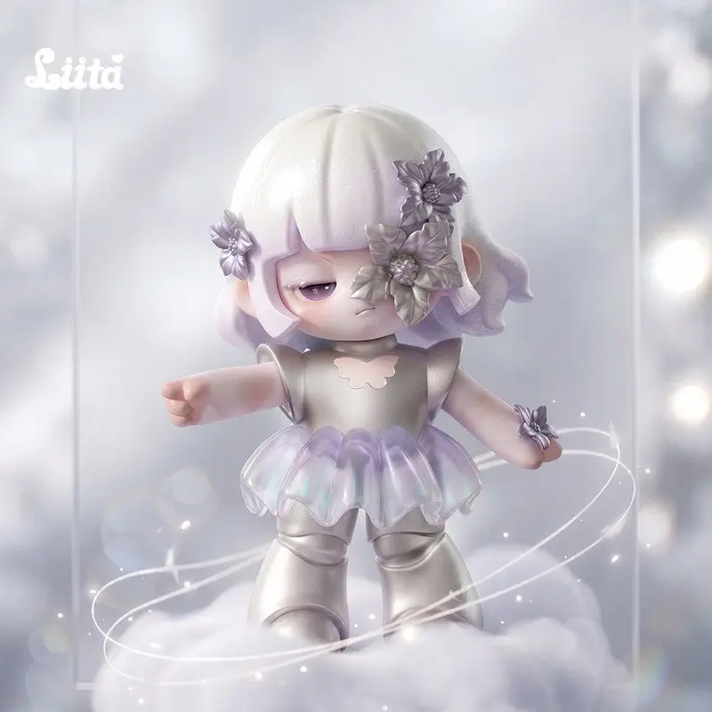 Фото Коллекционная фигурка Tntspace Liita Blind Box 4-го поколения, серия Yiyan Flowers, модный настольный декор, художественная игрушка, подарок для женщин №4