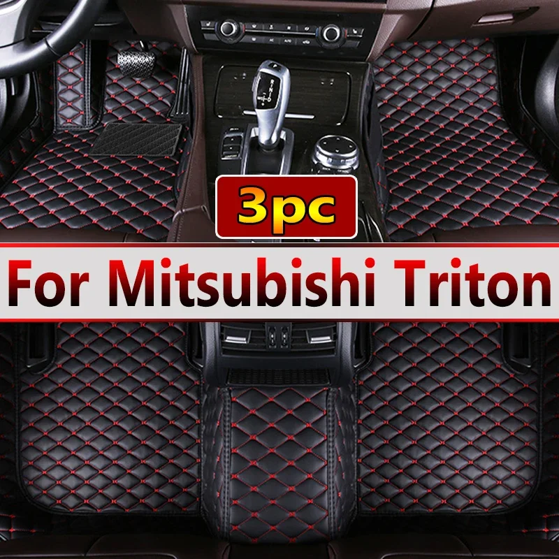 Полный комплект автомобильных ковриков для Mitsubishi Triton L200 Sportero Hunter Strakar KA 2005 ~ 2014