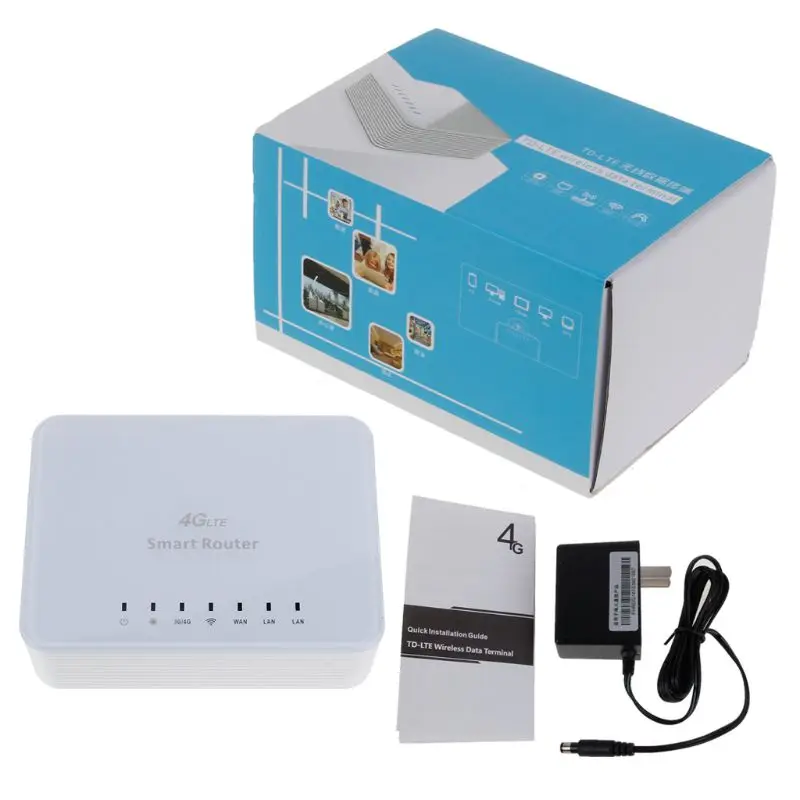 

150Mbps Wireless 4G LTE CPE Router 4G LTE Mobile Wifi Hotspot With Sim Card Slot WiFi Wireless Indoor Router Replace