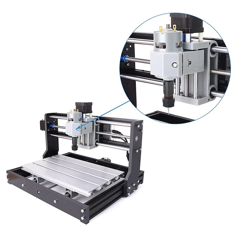 Мотор шпинделя 775 с цангой ER11 и соединительной линией 24 В 20000 ОБ/мин подходит для