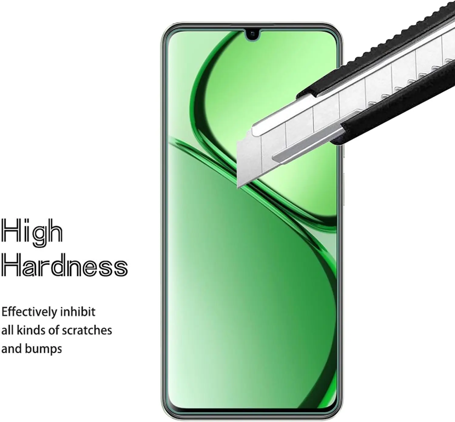 Защита экрана 9H для Realme C61 C63 5G 2/4Pcs HD закаленное стекло