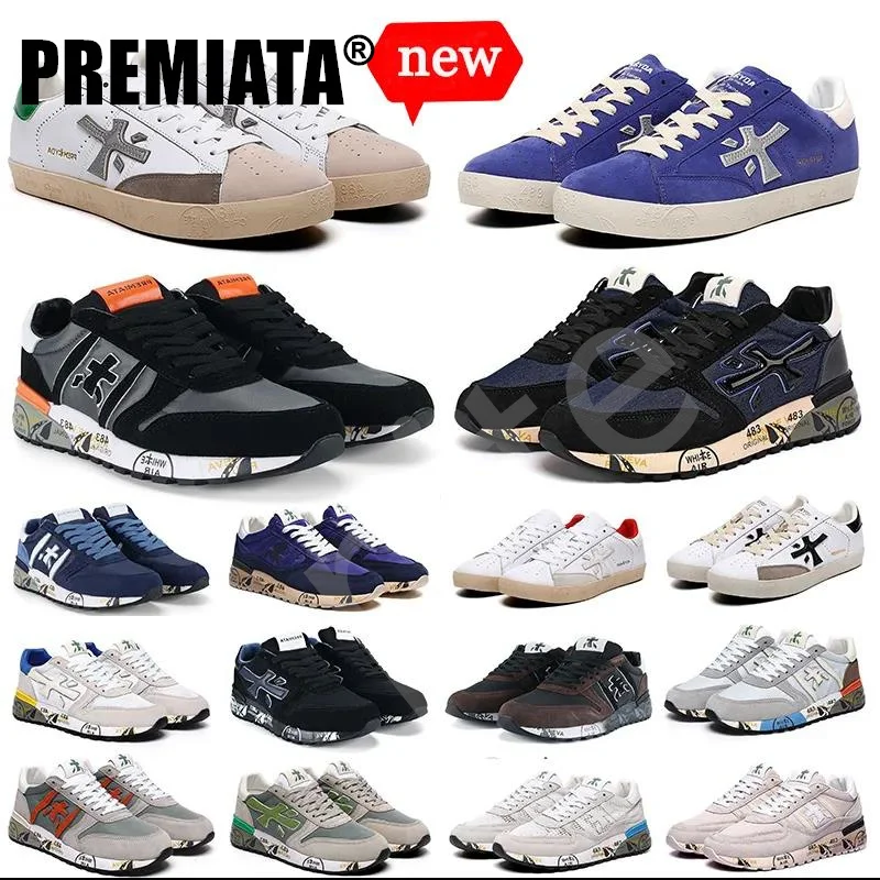 

PREMIATA 2023 Italy casual shoes steven genuine training famous brand mick lander traingers womens mens sports sneakers