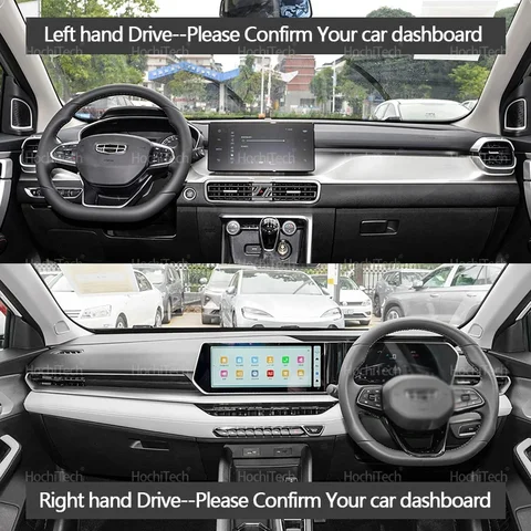 Для GEELY COOLRAY 2019 2020 2021 2022 2023 2024 2025 противоскользящий чехол для приборной панели, защитный коврик, автомобильные аксессуары, солнцезащитный ковер
