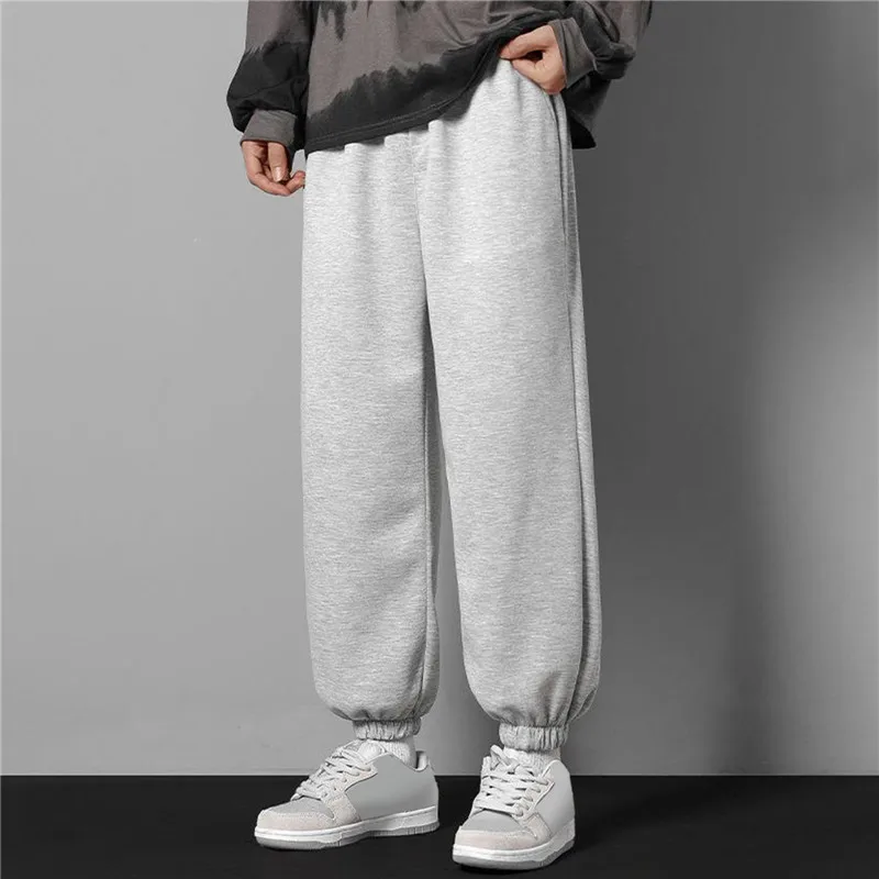 

Summer New Men Sports Running Pants Joggers Loose Straight Pants Gym Workout Jogging Trousers Men Clothing Pantalones Hombre