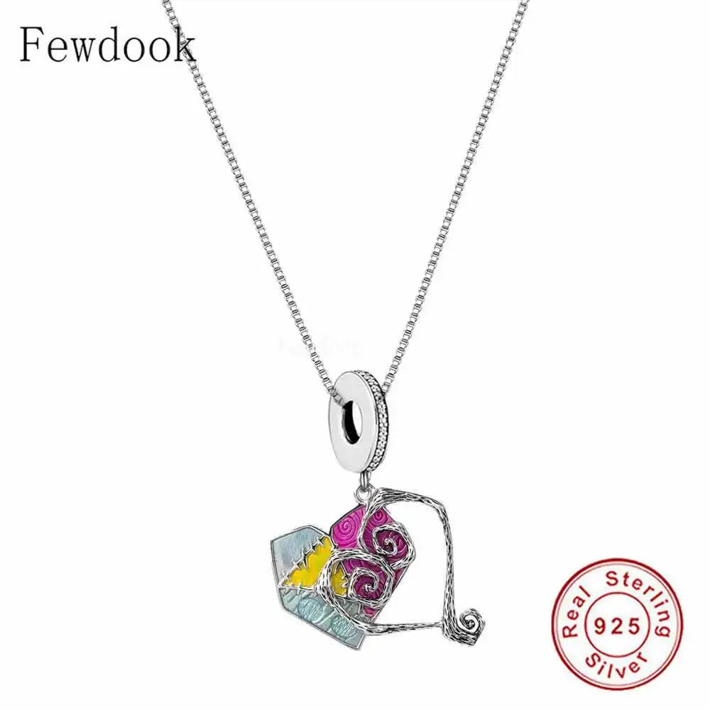 Подвеска для оригинального браслета ожерелье из серебра 925 пробы Сердце Любви